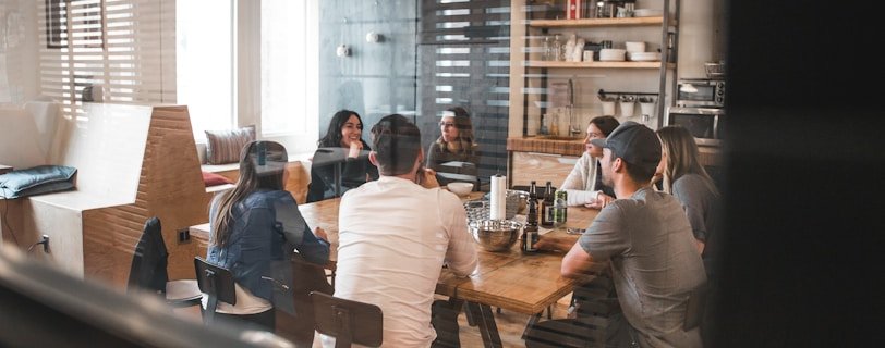 people sitting on chair