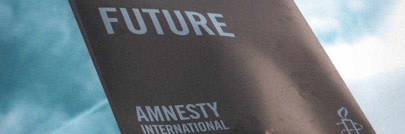 Human Rights For Future signage