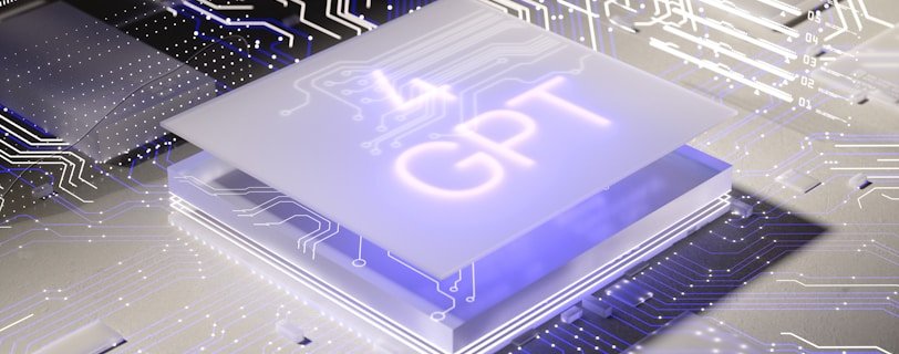a computer chip with the word gat printed on it