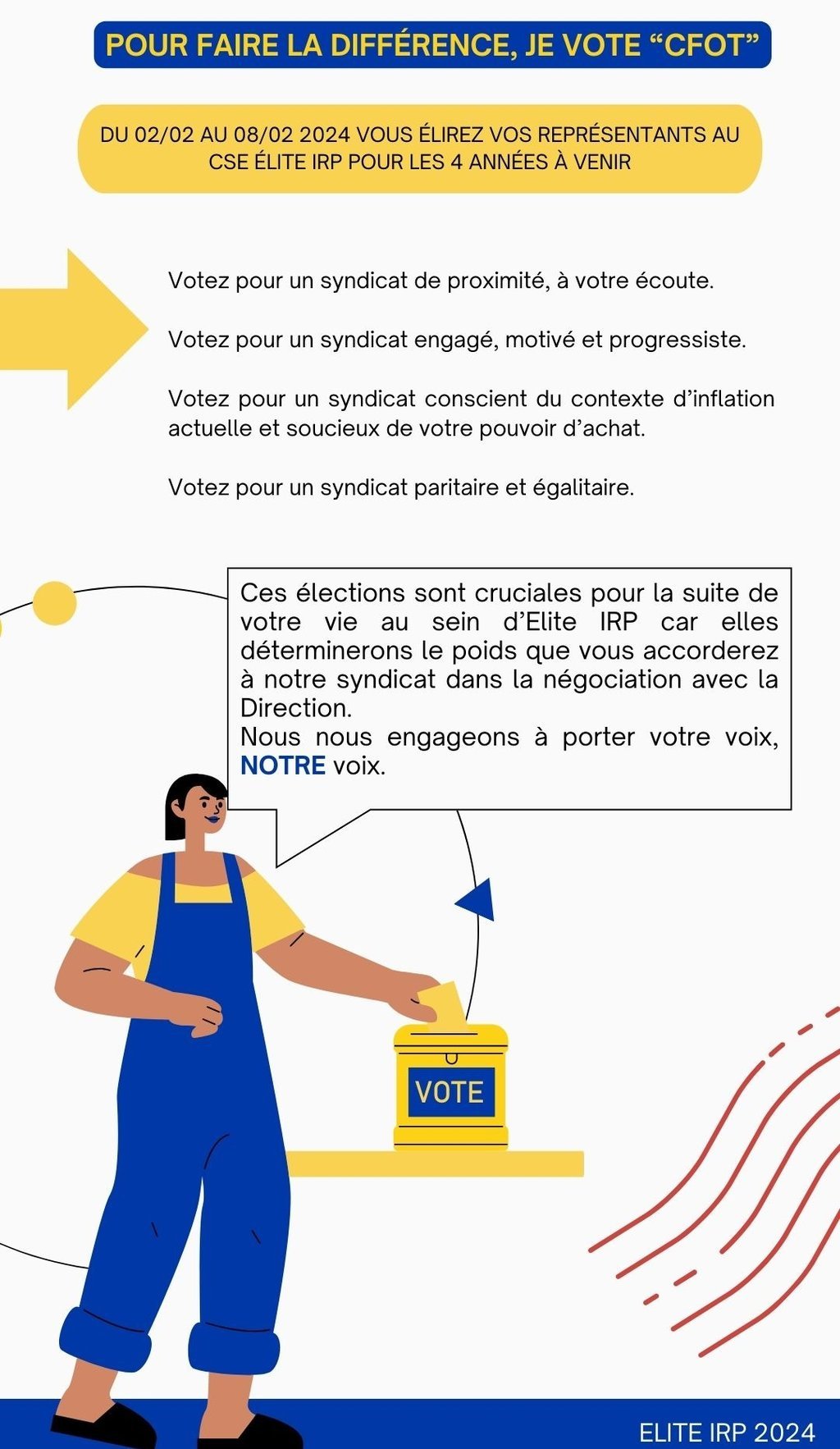 Exemple de profession de foi CSE